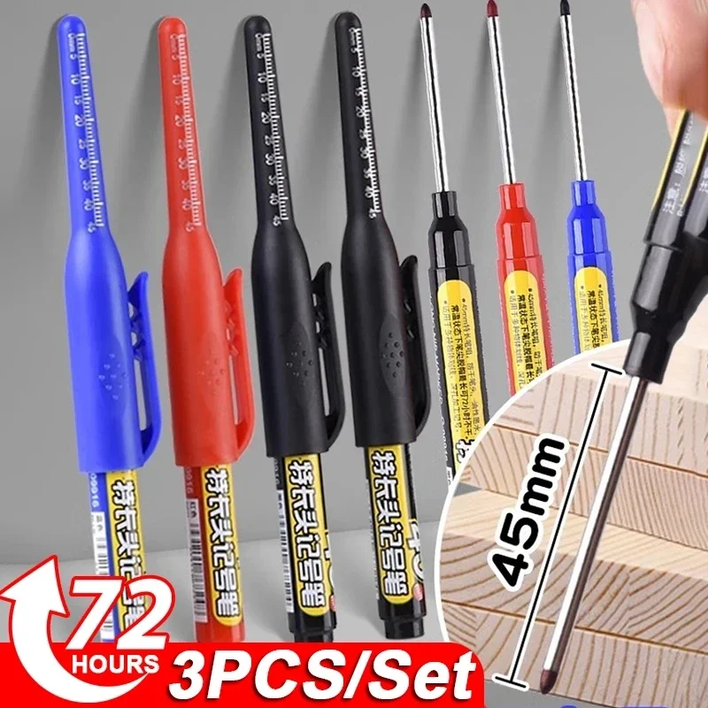 Woodworking Drills - Multi-Purpose 45mm Deep Drill Hole Long