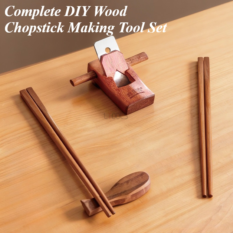 Woodworking Kits For Beginners - Wood Chopstick Making Tool Set Beginner