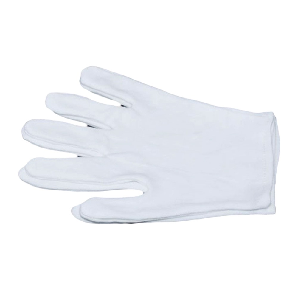 Woodworking Gloves - 24pcs White Color Cotton Work Gloves