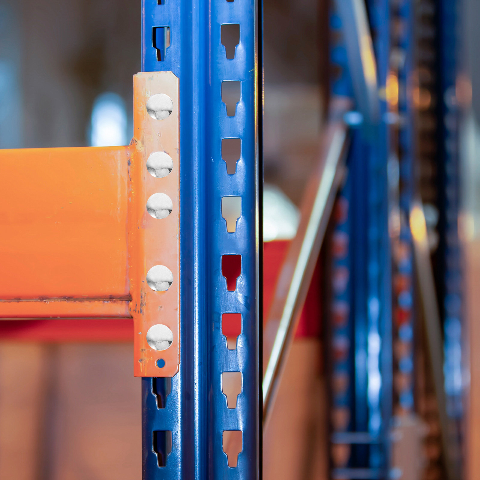 Woodworking Warehouse - 200Pcs Galvanized L-Shaped Pallet Rack Drop