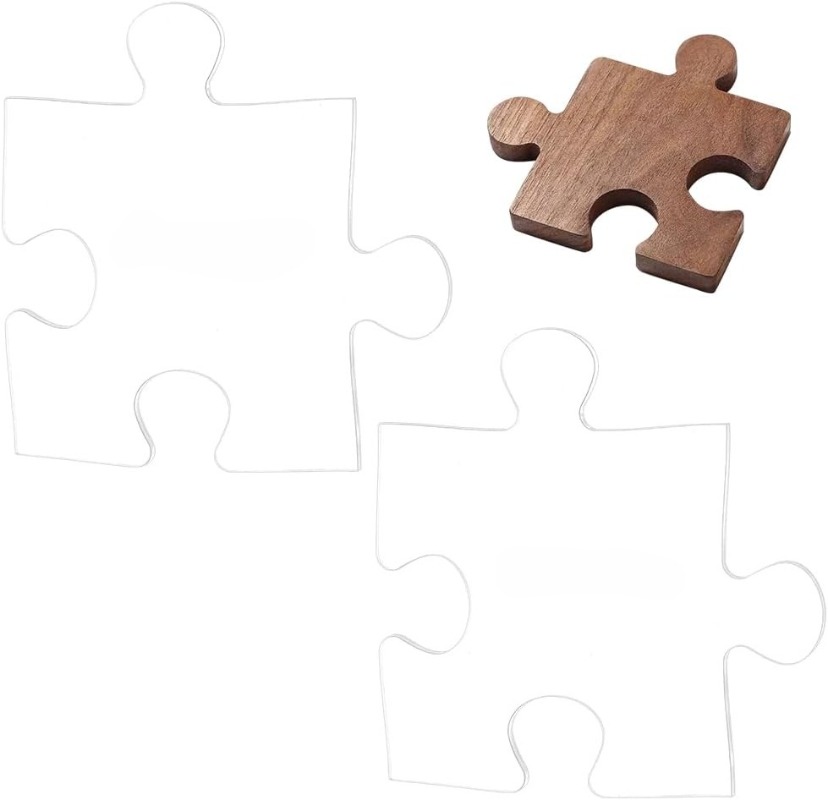 Woodworking Templates - Acrylic Puzzle Woodworking Template 3/4/5/6/7Inch Specialized