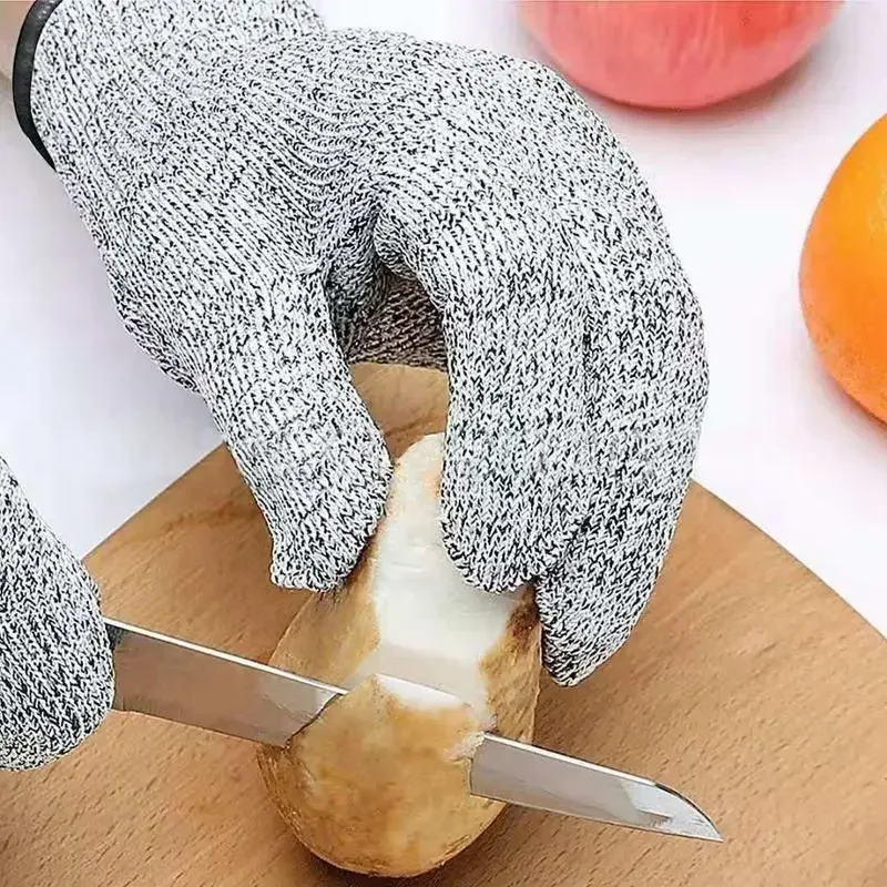 Woodworking Gloves - Grade 5 Children's Anti-cut Gloves Spot