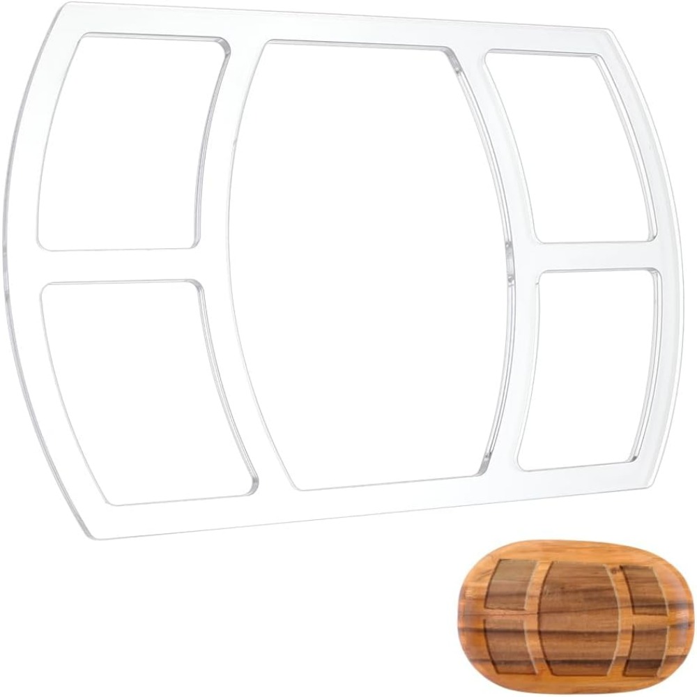 Woodworking Templates - 5 Pocket Valet Tray Router Template