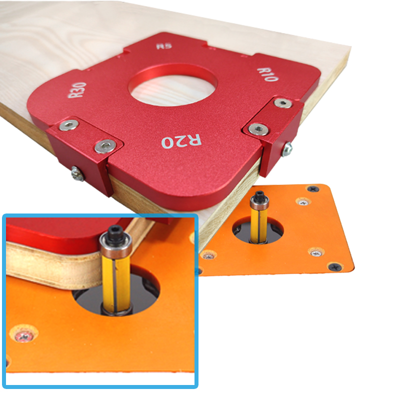 Woodworking Design Software - Round Corner Jig Templates R5 R10