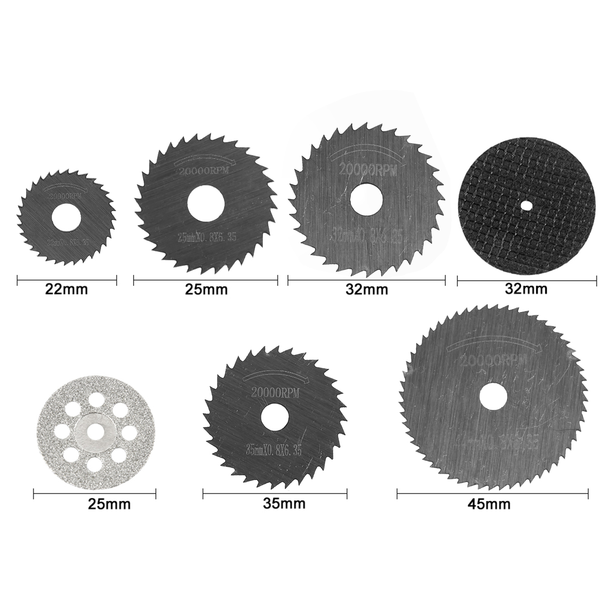 31/30pc Diamond Cutting Discs  - đánh giá và giá Woodworking Drills