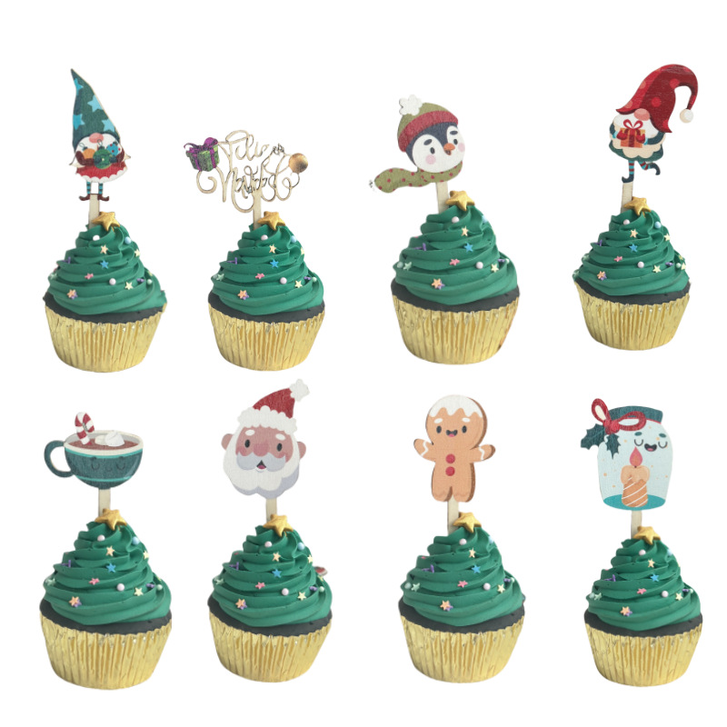 Spanish Festive Printed Wooden - đánh giá và giá Woodworking Xmas Decorations