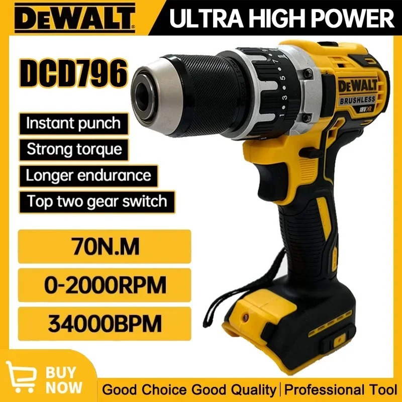 Dewalt DCD796 Cordless Brushle - đánh giá và giá Woodworking Essential Tools
