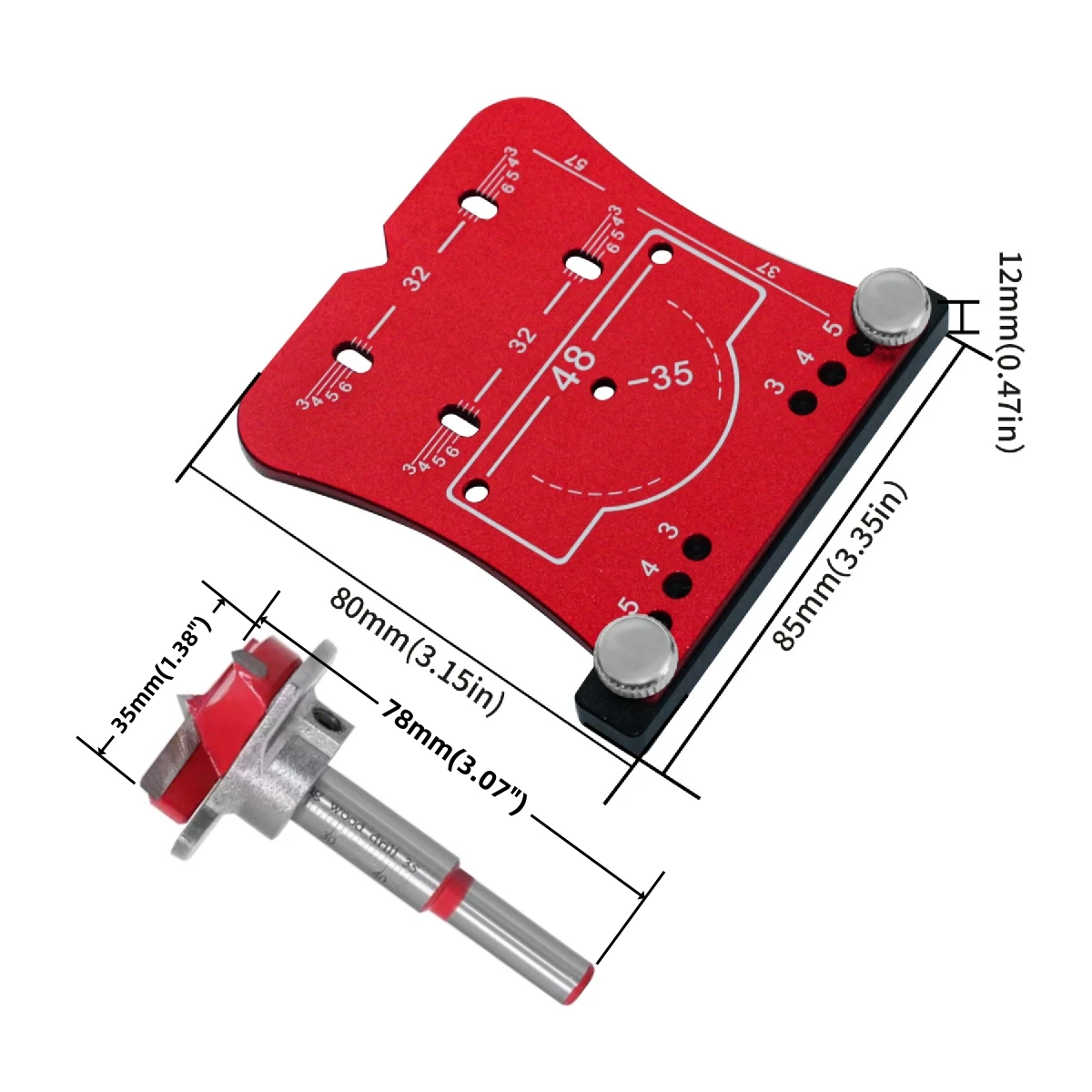 35mm Hinge Hole Positioning Te - đánh giá và giá Woodworking Design Software