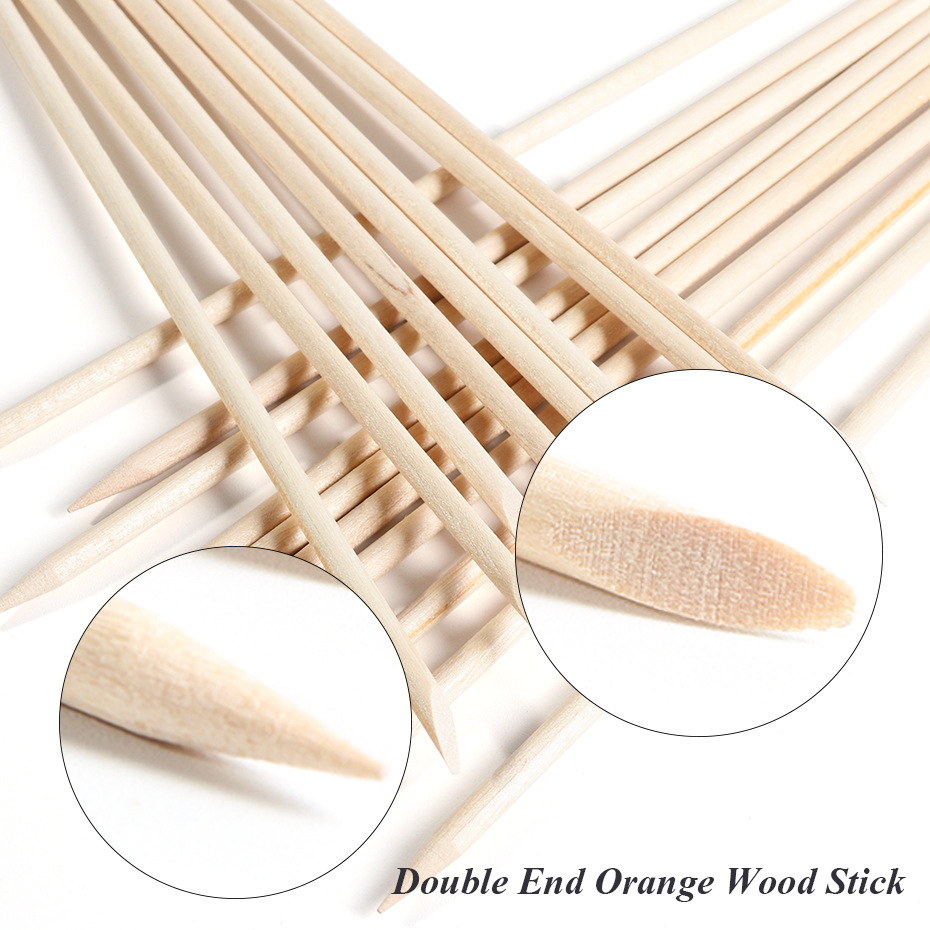 100pcs Wooden Cuticle Pusher R - đánh giá và giá Woodworking Design Software