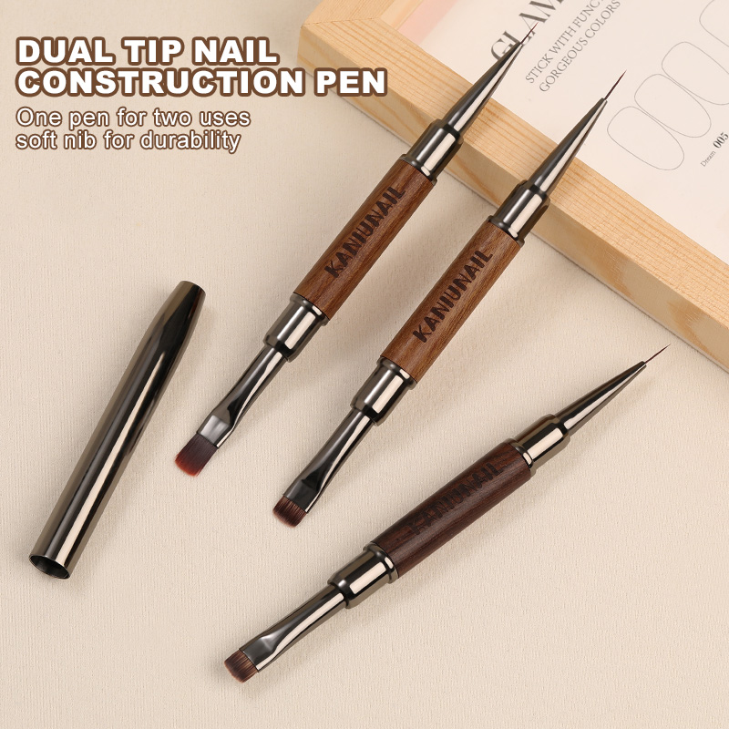 Dual-End Nail Art Brush Kolins - đánh giá và giá Woodworking Design Software