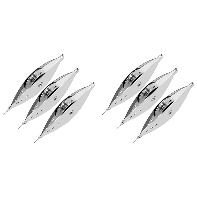 ABLG 6Pcs Silver Metal Tatting - đánh giá và giá Woodworking Kits For Beginners