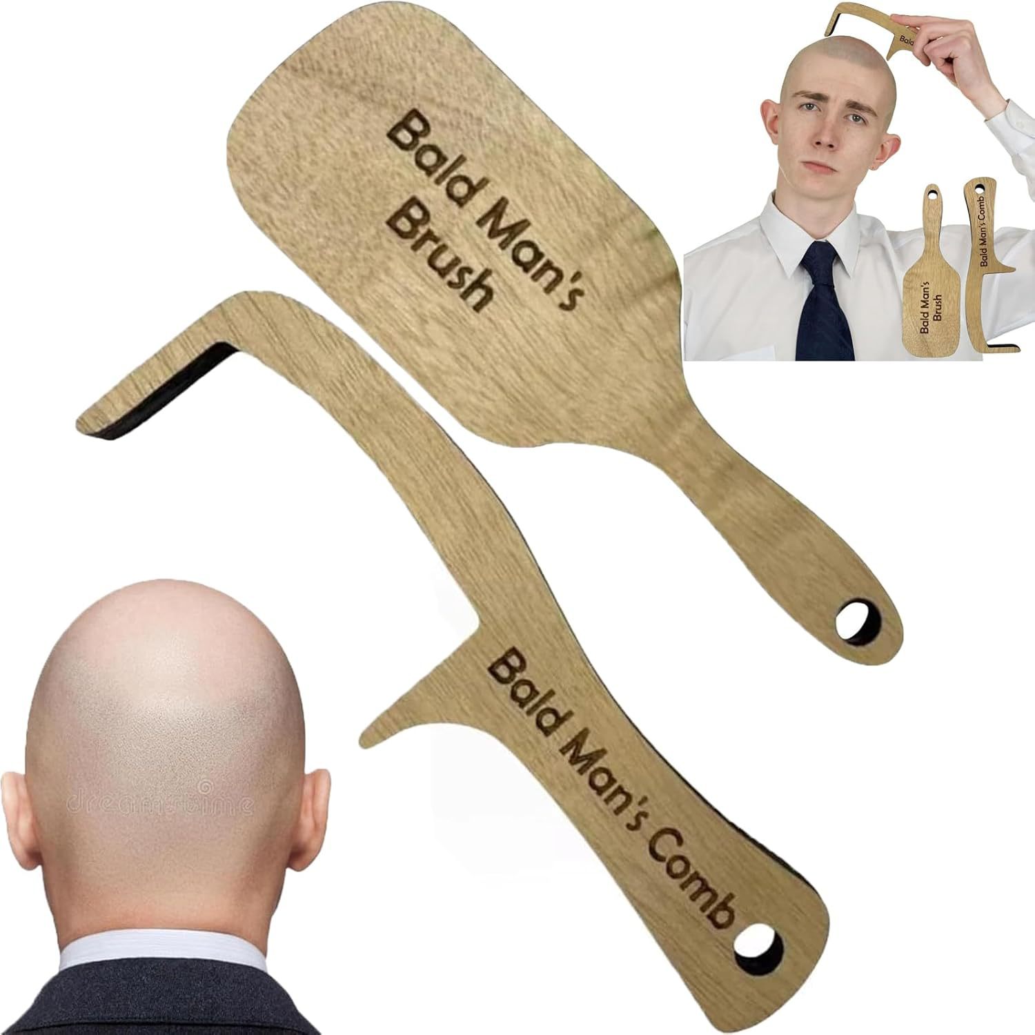 Bald Man Shine Buffer Comb & B - đánh giá và giá Woodworking Design Software