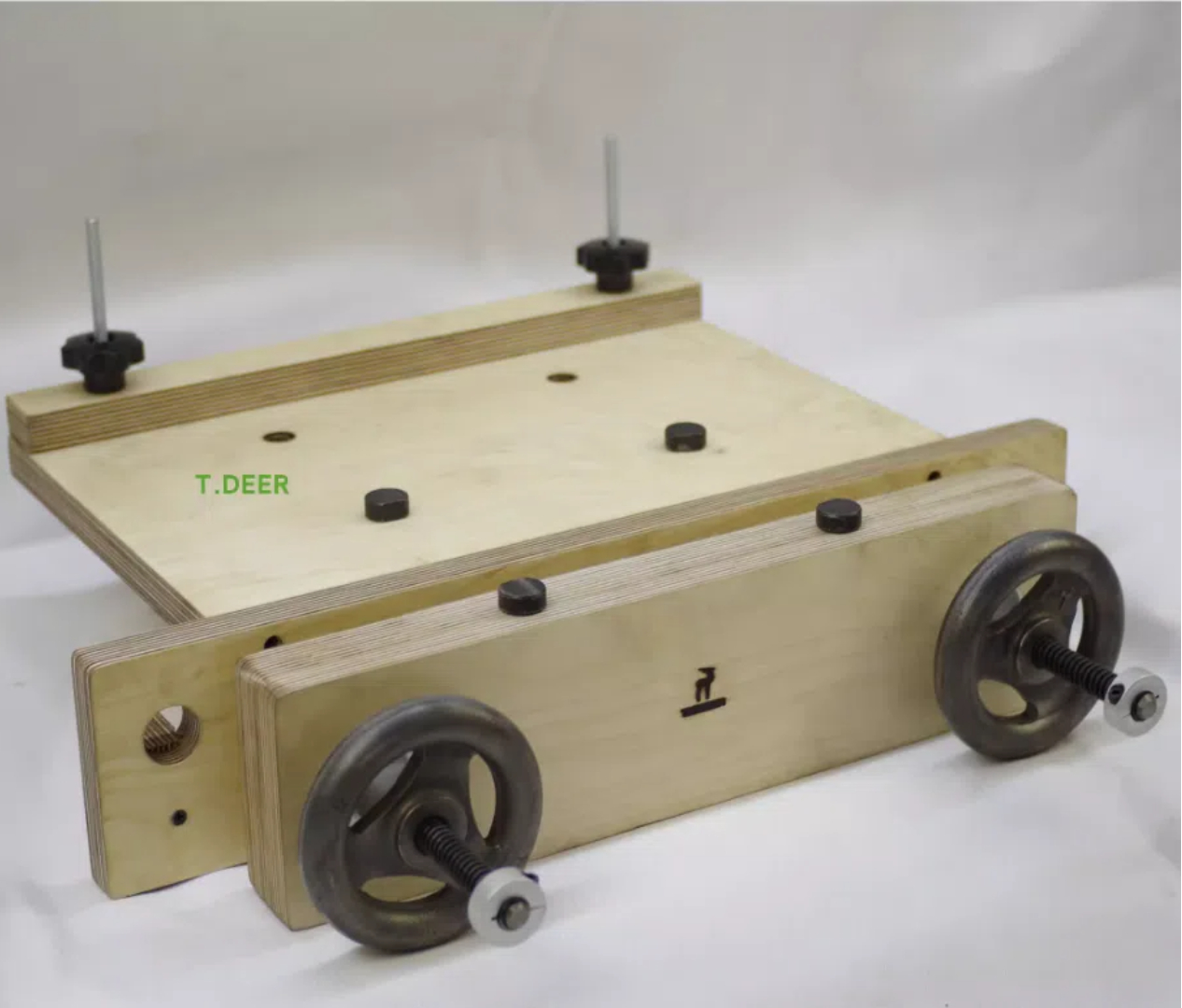 Hoàn Di Động Mini Vân Gỗ Sồi B - đánh giá và giá Woodworking Vise For Workbench