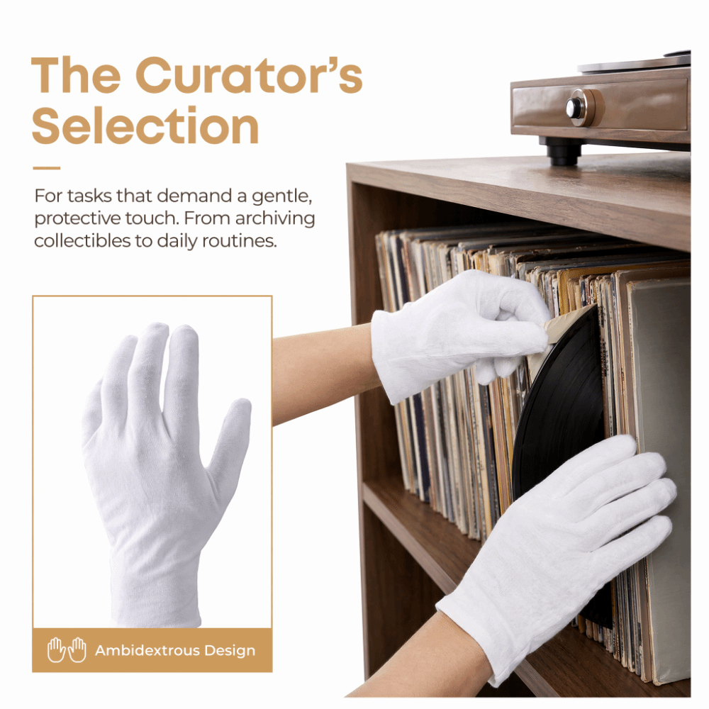 24pcs White Color Cotton Work  - đánh giá và giá Woodworking Gloves