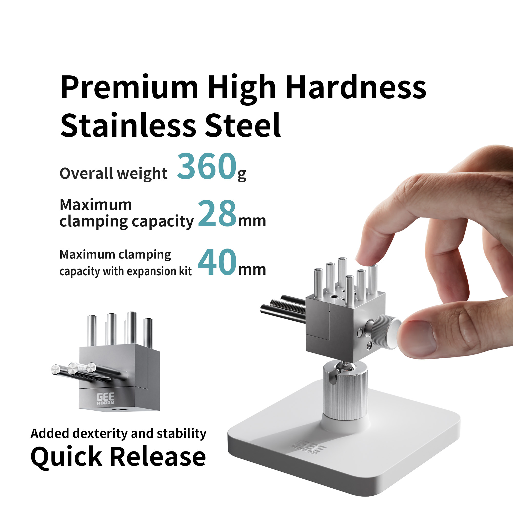 Geehobby Stainless Steel Hobby - đánh giá và giá Woodworking Vice Quick Release
