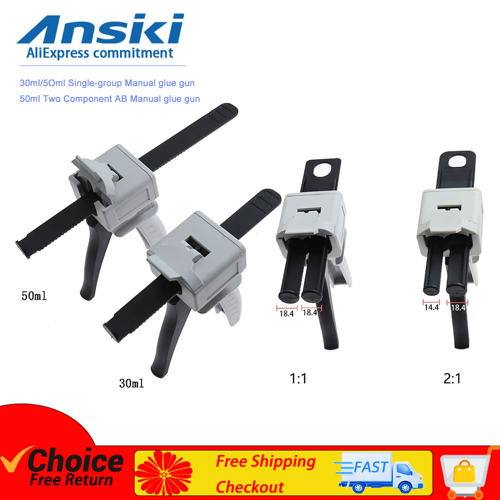 Manual1:1 2:1 10:1 glue gun Di - đánh giá và giá Woodworking Glue Applicator