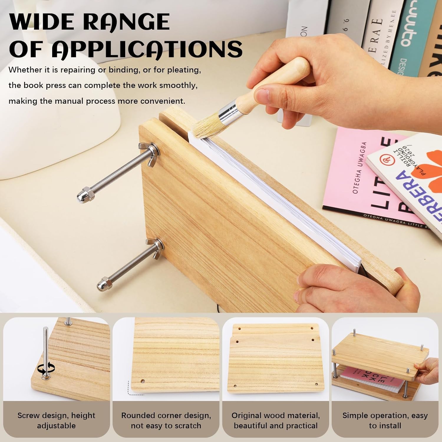 Wooden Book Press, Binding Too - đánh giá và giá Woodworking Book