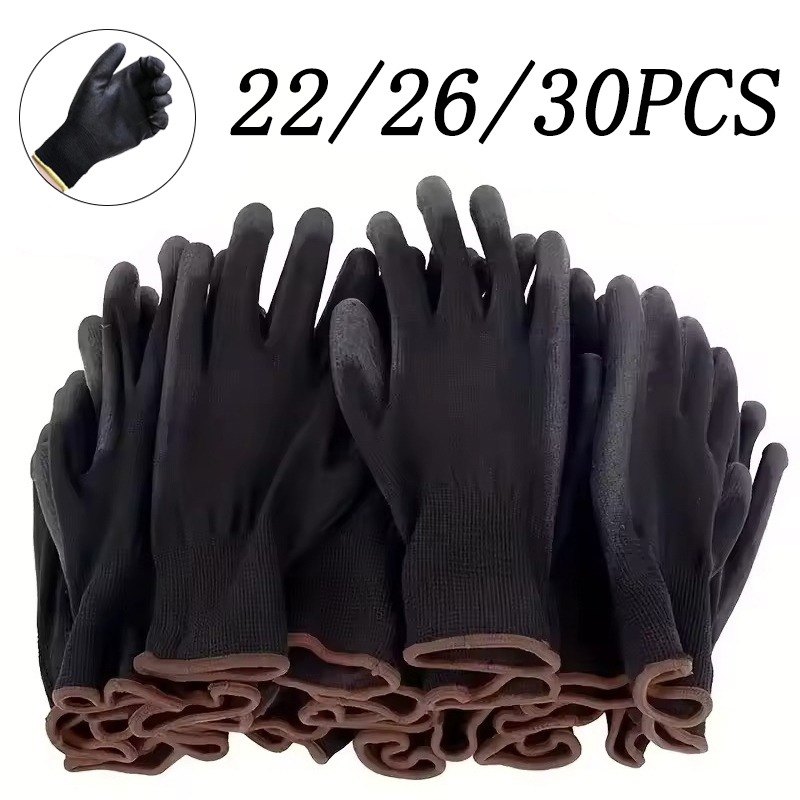 22/26/30PCS PU Coating Gloves  - đánh giá và giá Woodworking Gloves