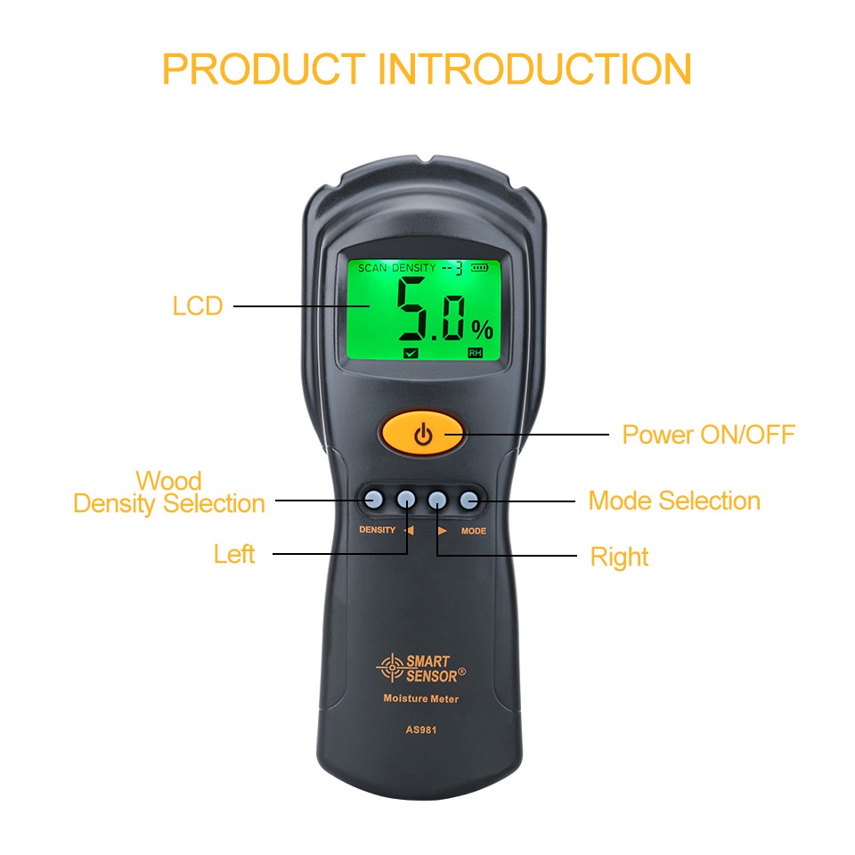 SMART SENSOR AS981 Digital Hyg - đánh giá và giá Lumber Woodworking