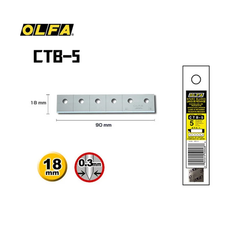 OLFA CTB-5 5pcs Carton Cutter  - đánh giá và giá Woodworking In Japan