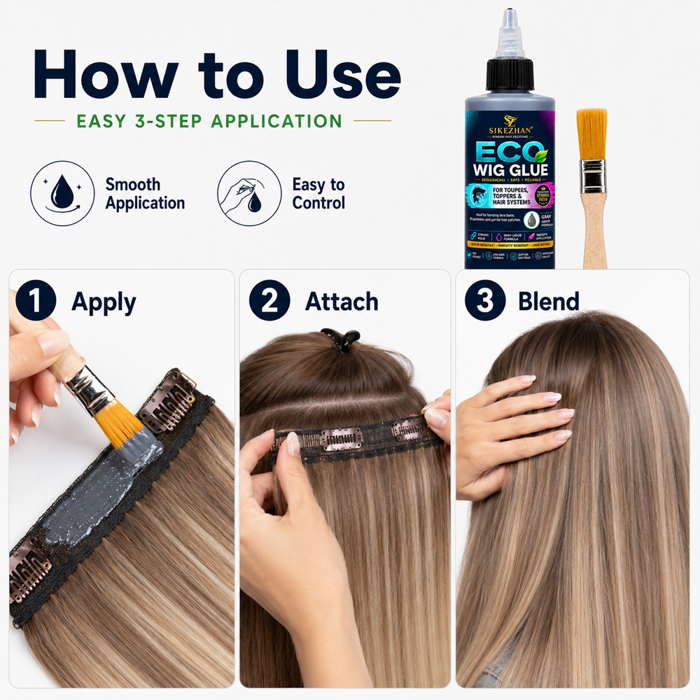 SIKEZHAN Gray Liquid Wig Glue  - đánh giá và giá Woodworking Glue Applicator