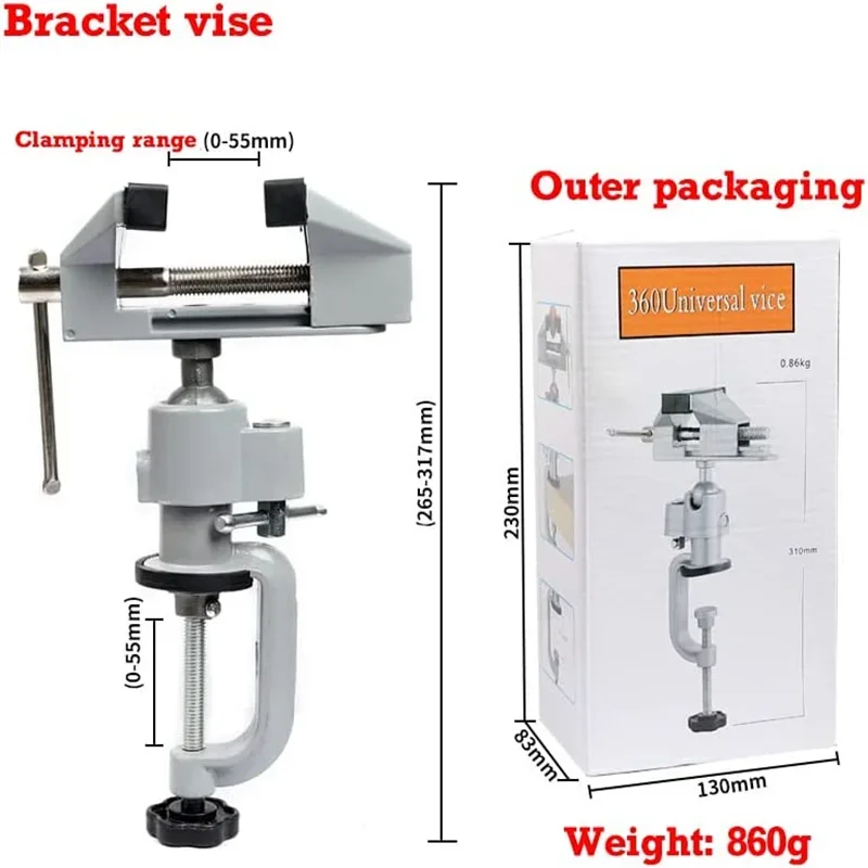 Multifunctional Aluminum Alloy - đánh giá và giá Woodworking Vise For Workbench