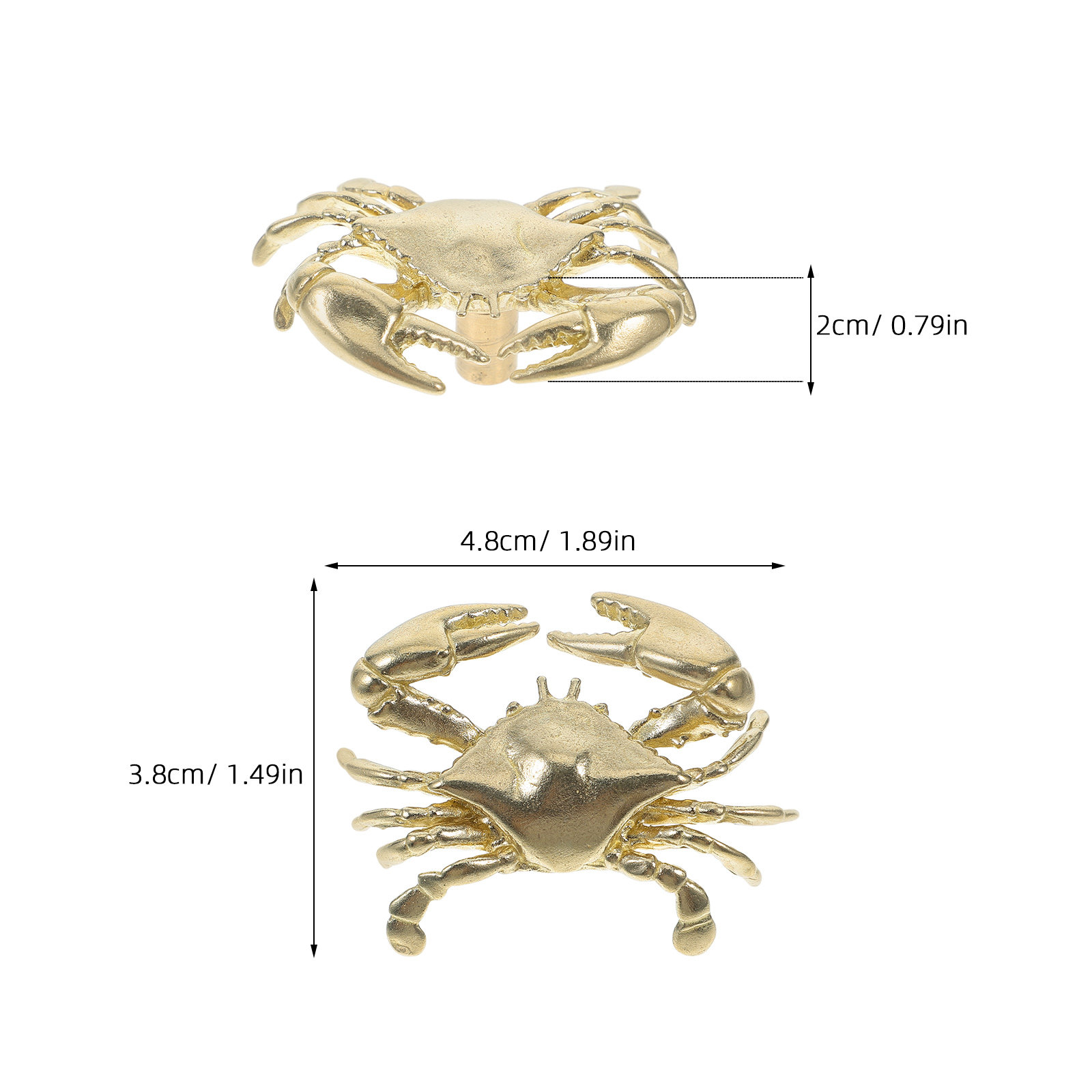 Unique Brass Crab Door Handles - đánh giá và giá Woodworking Inspiration
