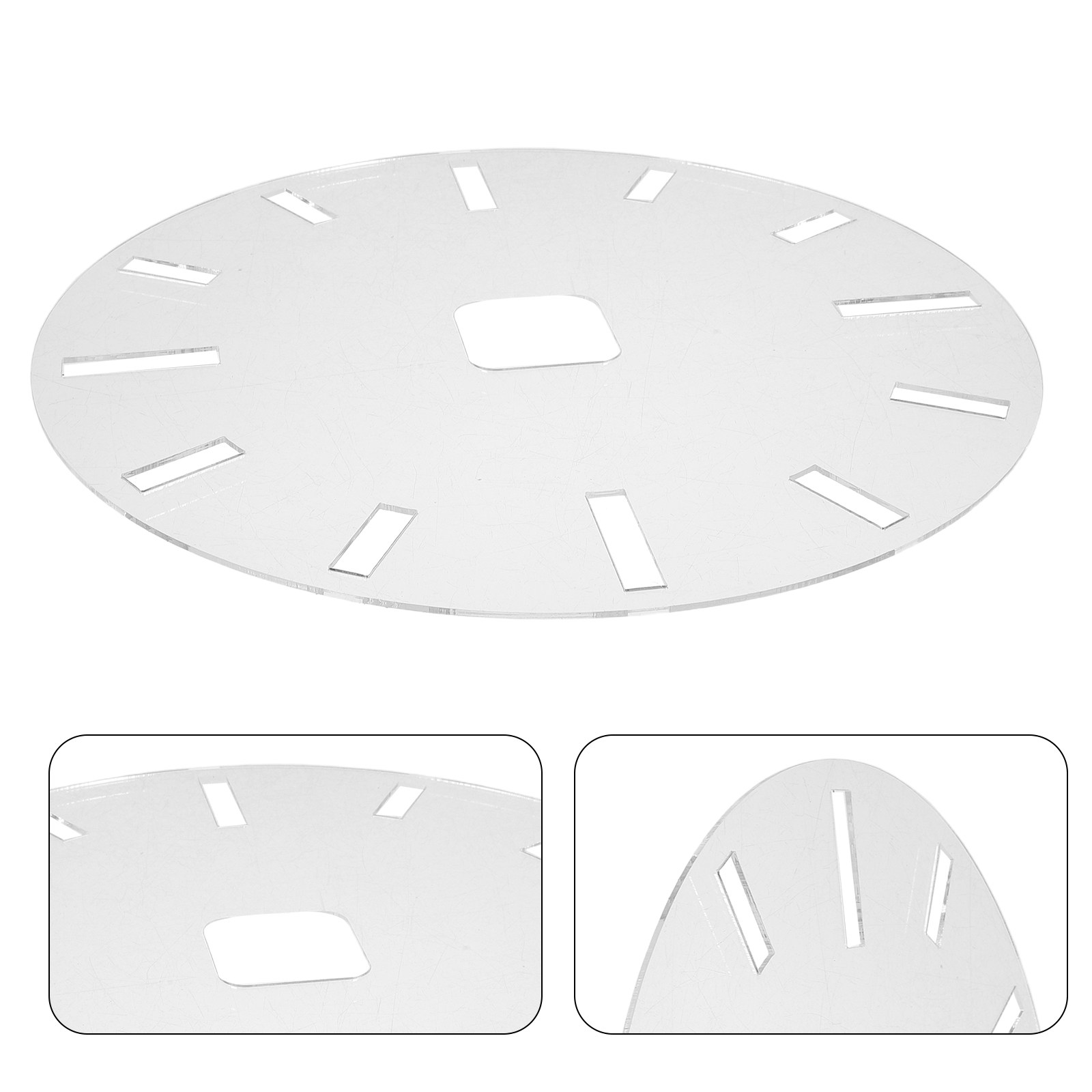 Acrylic Clock Face Template 10 - đánh giá và giá Woodworking Templates