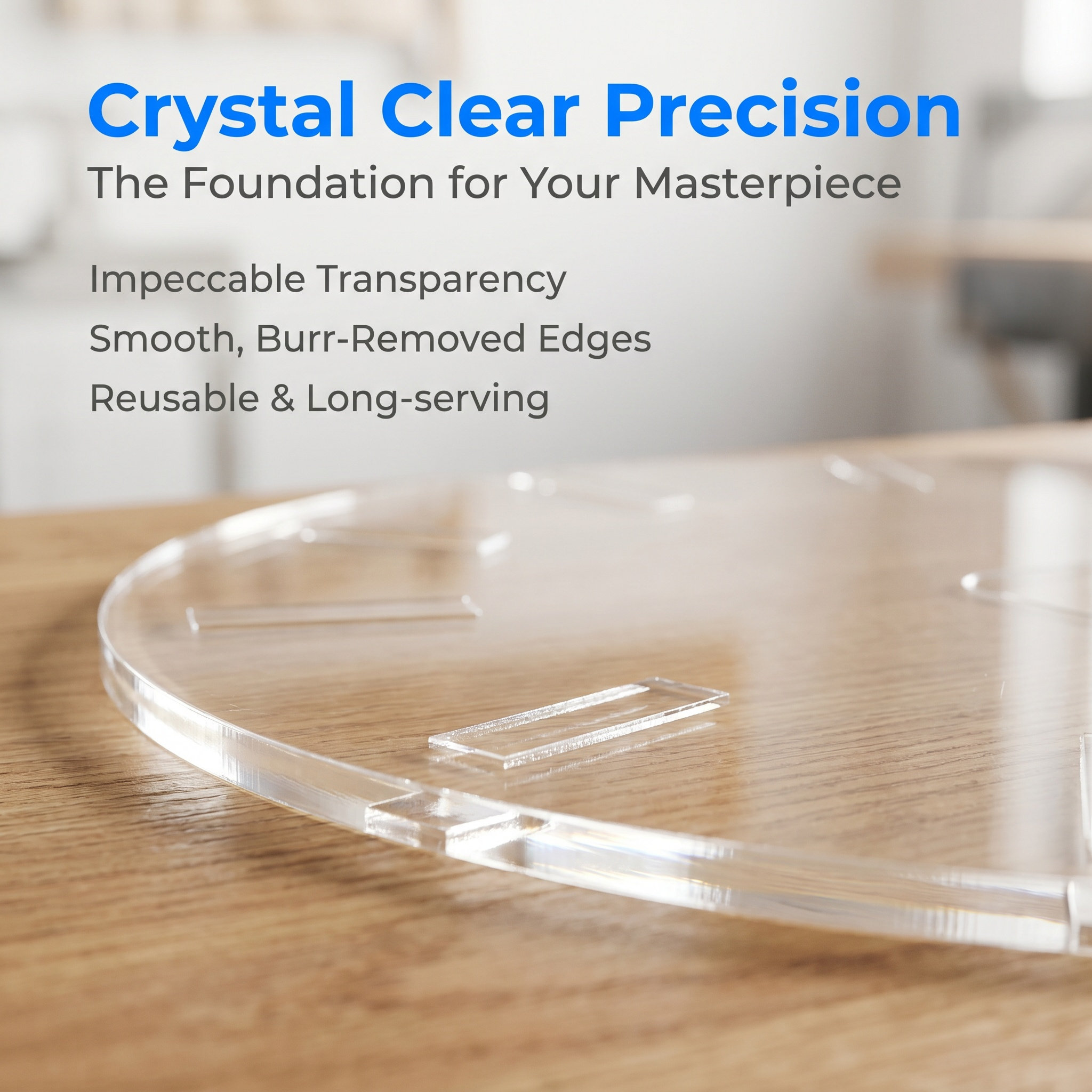 Acrylic Clock Face Template 10 - đánh giá và giá Woodworking Templates