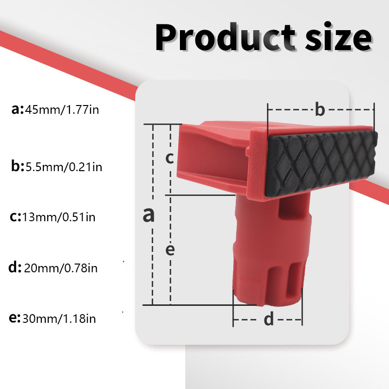 4Pcs Plastics Bench Dogs, 20mm - đánh giá và giá Woodworking Essential Tools