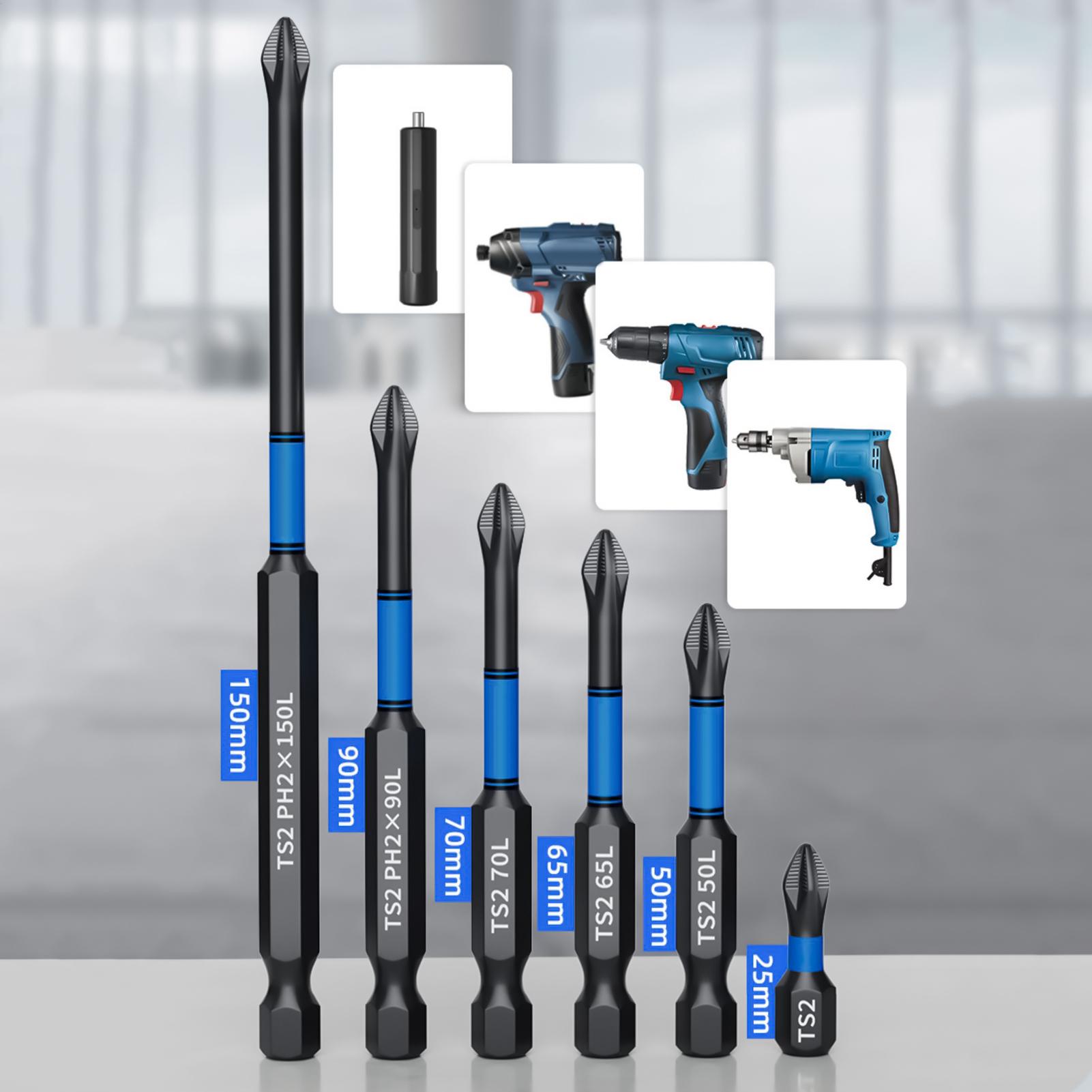 Drill Screwdriver Bit Set 6-Pi - đánh giá và giá Woodworking Drills