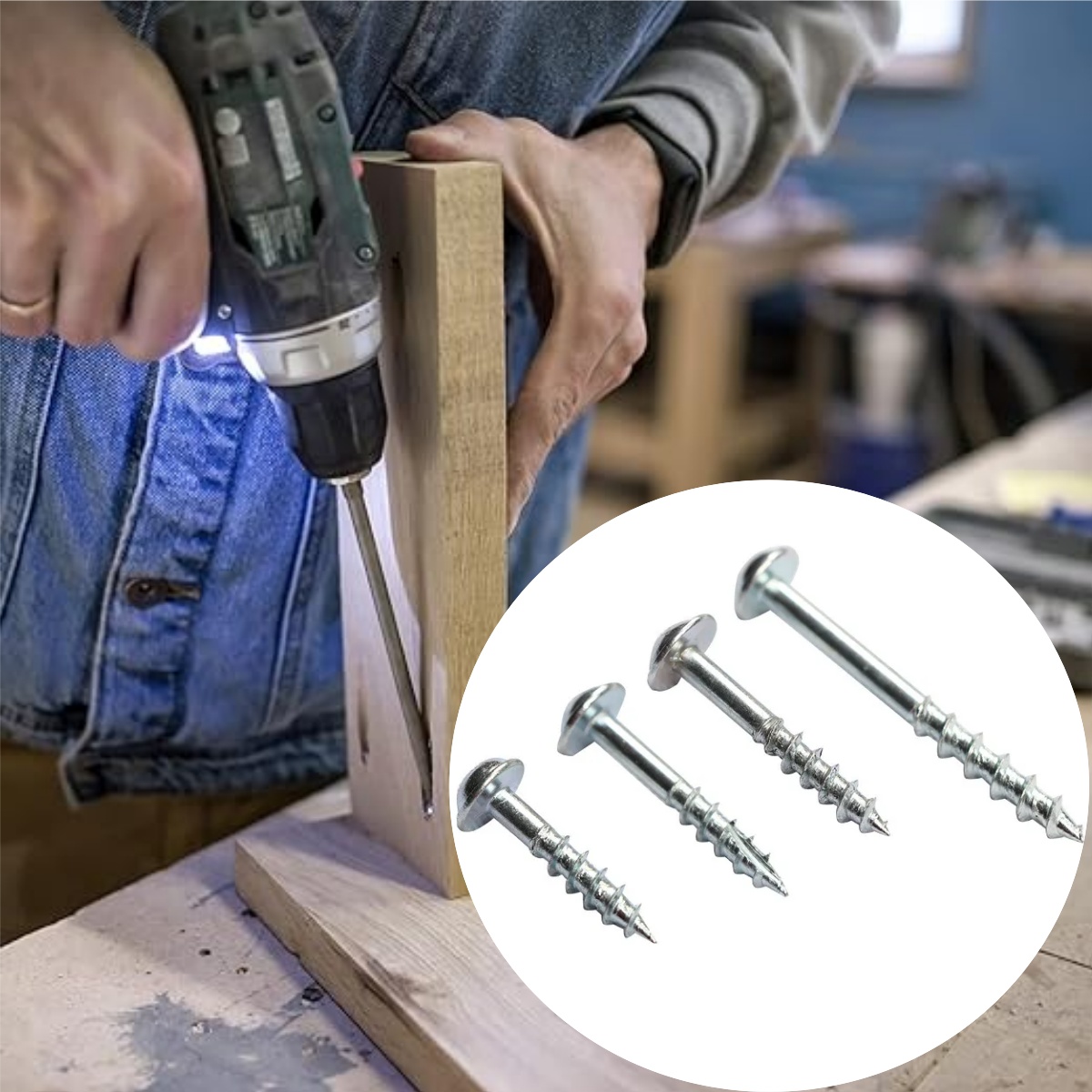 100Pcs Zinc‑Plated Phillips Po - đánh giá và giá Woodworking Hacks