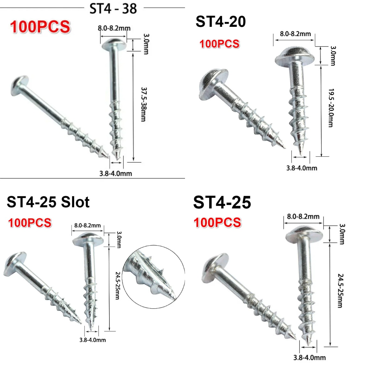 100Pcs Zinc‑Plated Phillips Po - đánh giá và giá Woodworking Hacks