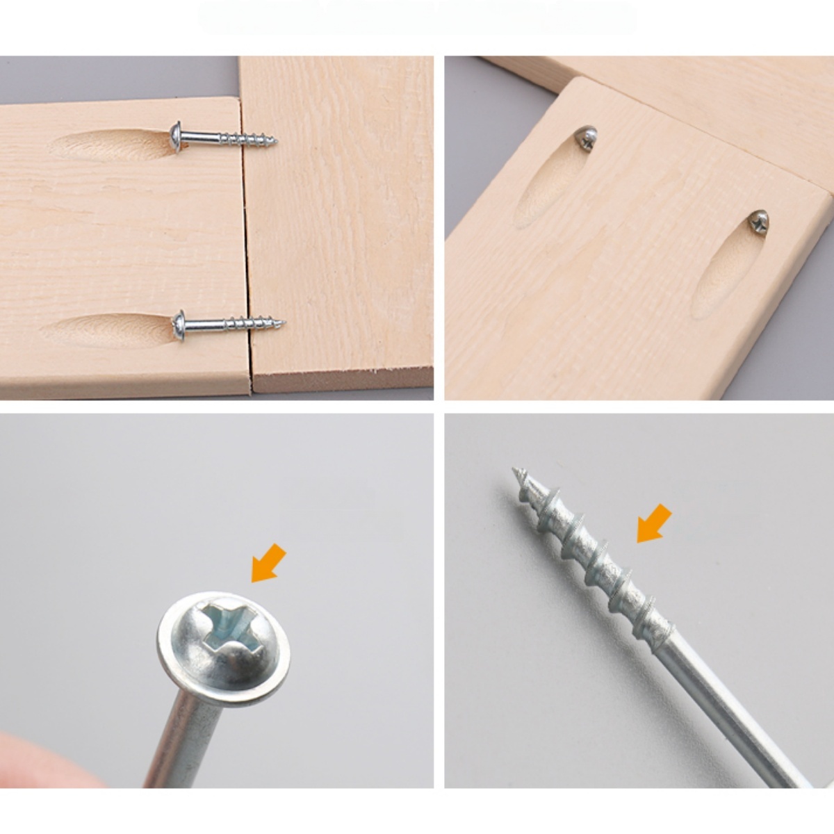 100Pcs Zinc‑Plated Phillips Po - đánh giá và giá Woodworking Hacks