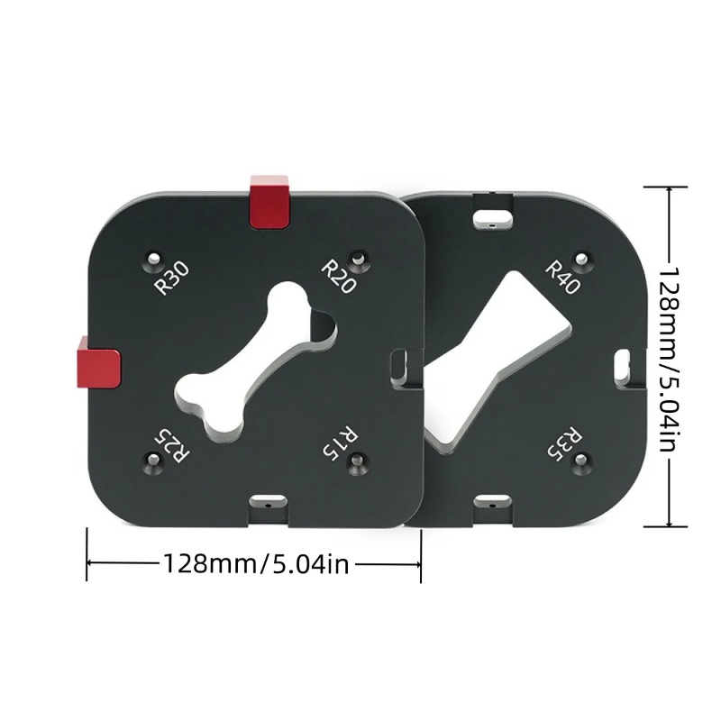 R15/R20/R25/R30/R35/R40/R45/R5 - đánh giá và giá Woodworking Templates
