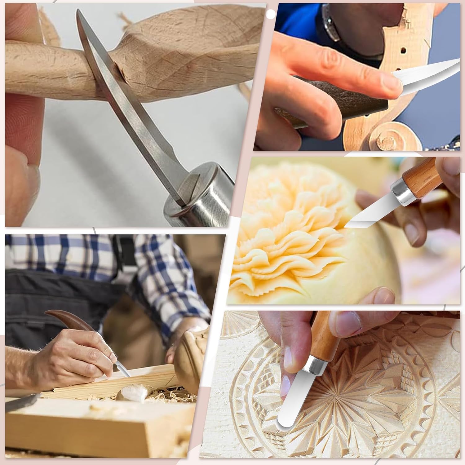 Wood Carving Beginner Kit with - đánh giá và giá Woodworking Kits For Beginners