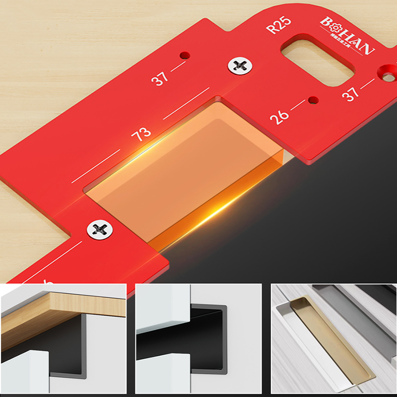 Invisible Embedded Handle Slot - đánh giá và giá Woodworking Design Software