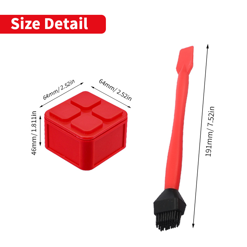 2pcs Silicone Glue Brush Kit W - đánh giá và giá Woodworking Glue Applicator