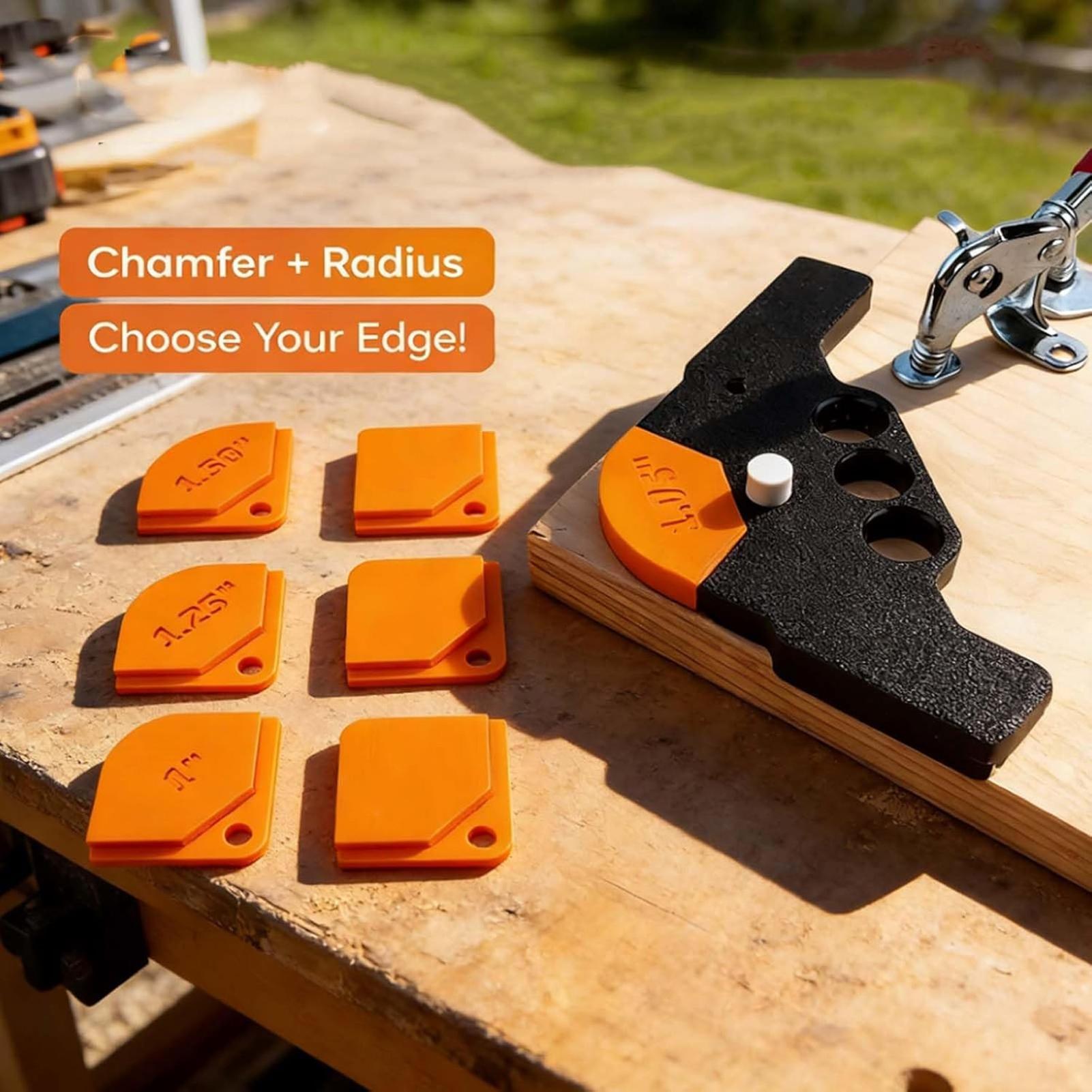 Router Corner Radius Template  - đánh giá và giá Woodworking Templates