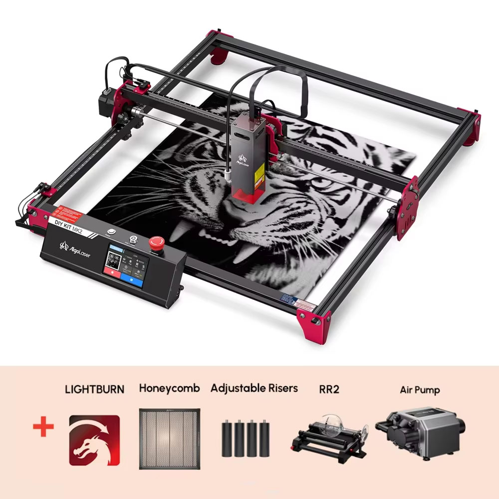 Algolaser DIY KIT MK2 40*43cm  - đánh giá và giá Woodworking Veneer Cutter