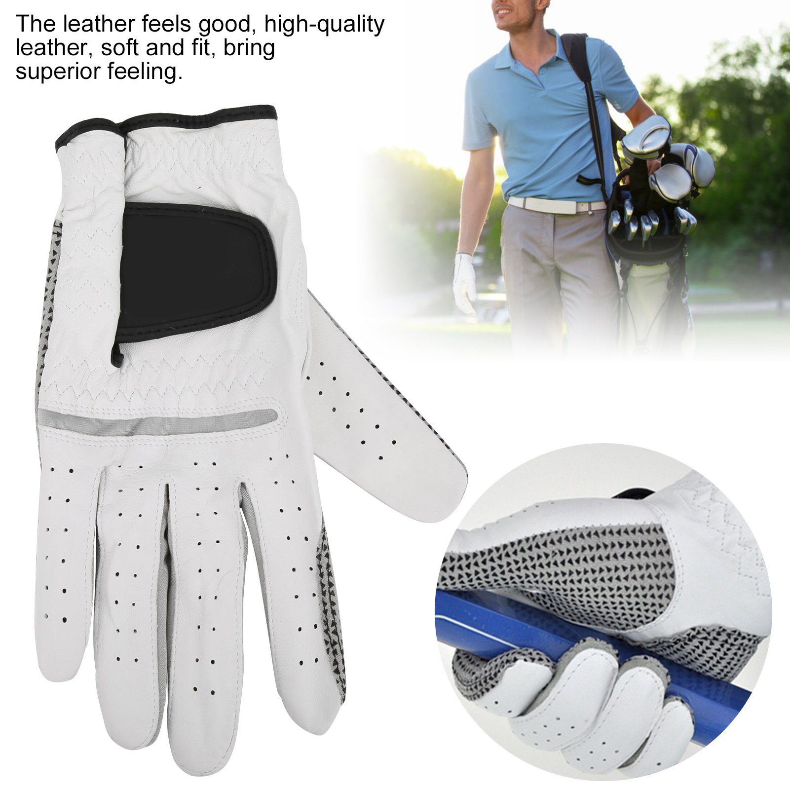 1pc Golf Glove Men's Right Han - đánh giá và giá Woodworking Gloves