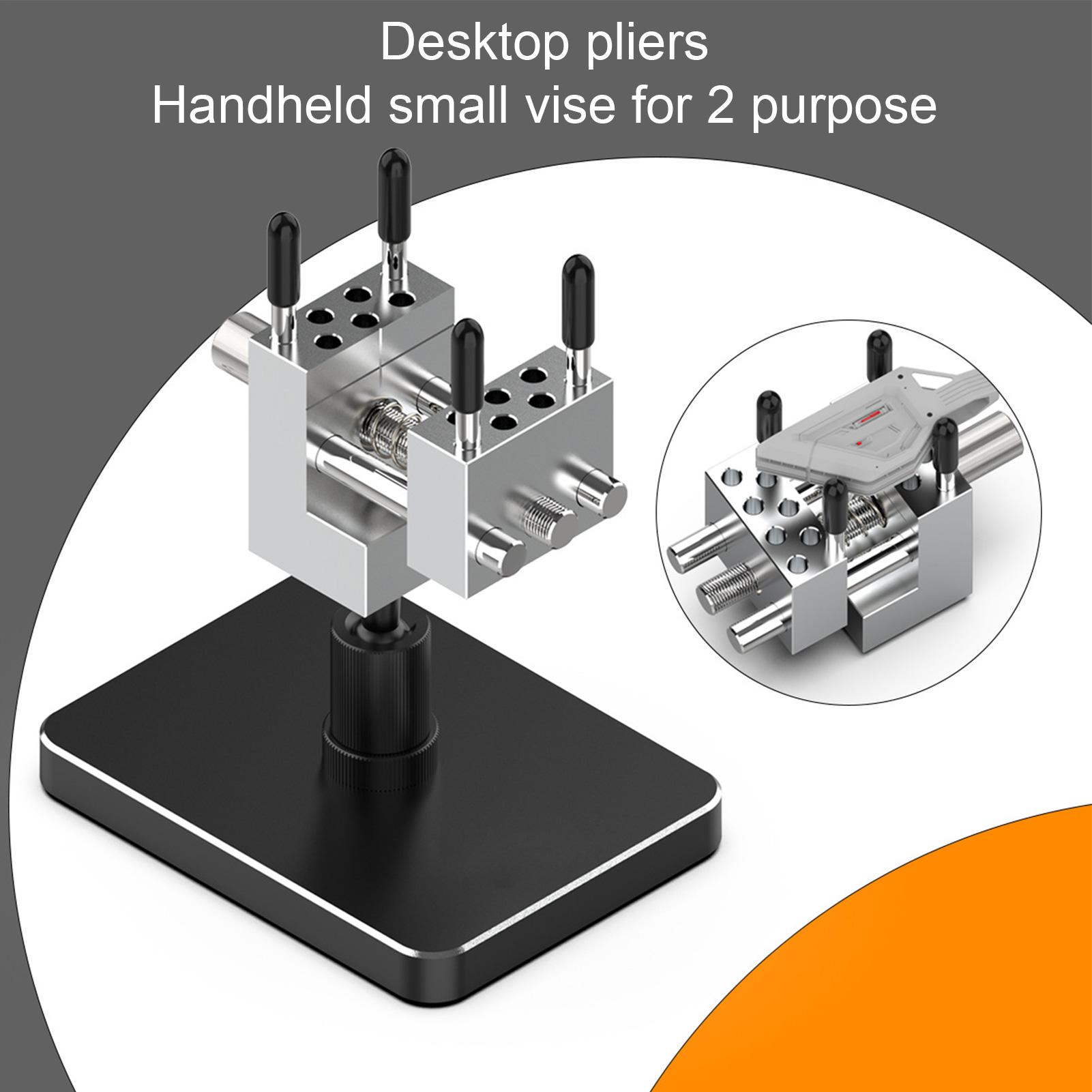 Small Bench Vise 2-in-1 Desk V - đánh giá và giá Woodworking Vice Quick Release