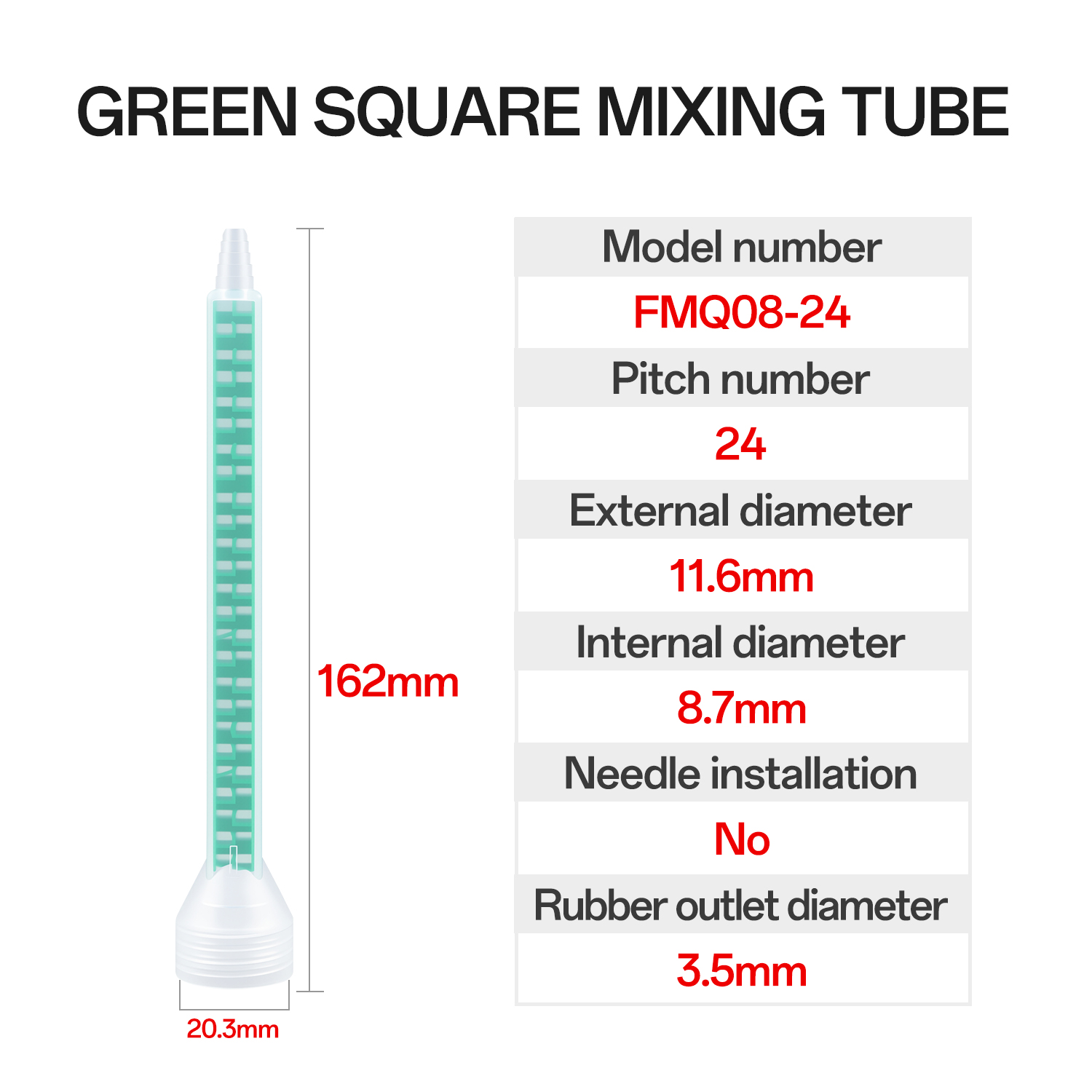 10/20/30/Pcs Square Static Mix - đánh giá và giá Woodworking Glue Applicator