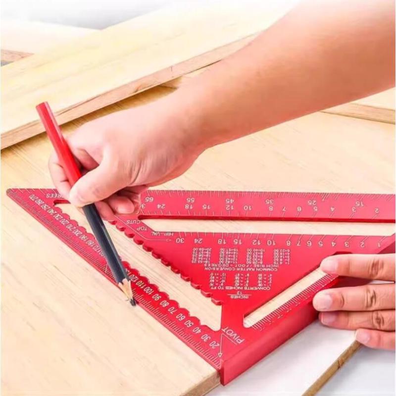 1Pcs Red Aluminum Alloy Triang - đánh giá và giá Woodworking And Carpentry